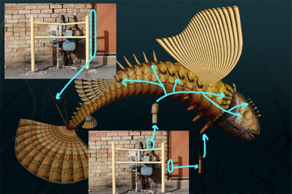 Creation of Flying Fish: Step 5